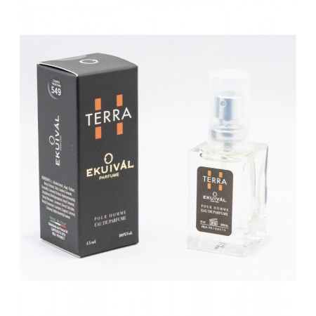 PROFUMO EKUIVAL ISPIRATO A TERRE D'HERMES DA 15 ML N.549