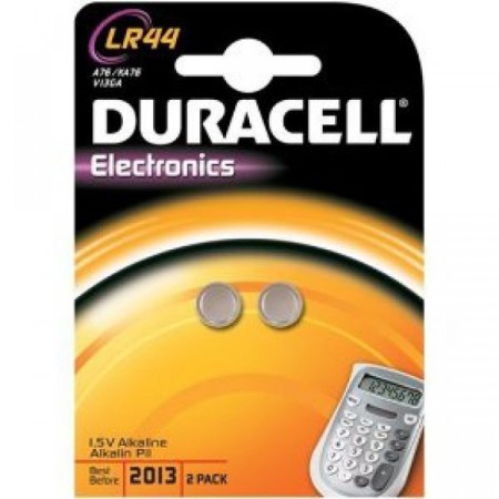 DURACELL 1.5V LR44 BLISTER 2