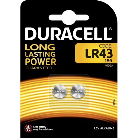 DURACELL PILA LR43 BLISTER 2