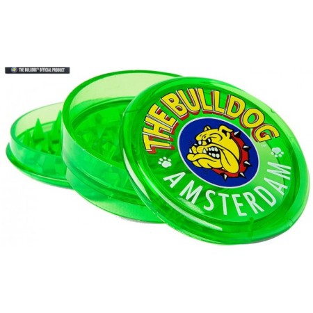 THE BULLDOG GRINDER PLAS.TRASP VERDE