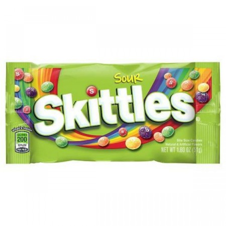 SKITTLES CRAZY SOURS PZ 14 GR 38 - MARS