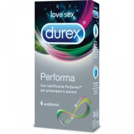 DUREX PROFILATTICO LOVE SEX PERFORMA SCATOLINA DA 6 PEZZI