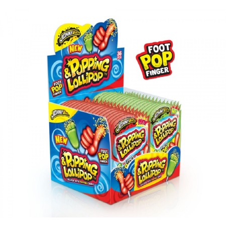 JOHNY BEE POPPING + LOLLIPOP X36 PZ - cod 123