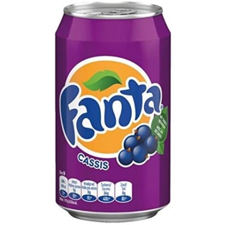 FANTA CASSIS 330ML 24 LATTINE