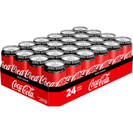 COCA COLA ZERO 24 X 0.33