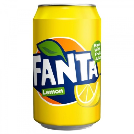 FANTA LEMON 330ML 24 LATTINE