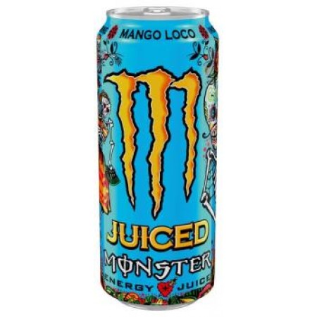 MONSTER ita ENERGY Mango Loco Juice 500ML CONF.24 LATTINE