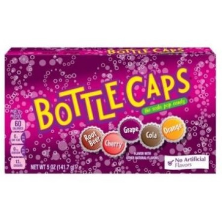 CARAMELLE BOTTLE CAPS 1X142G USA IMPORT