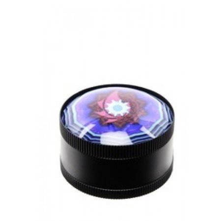 Atomic Metal Grinder Psychedelic ø50mm 3 Parts - PURPLE