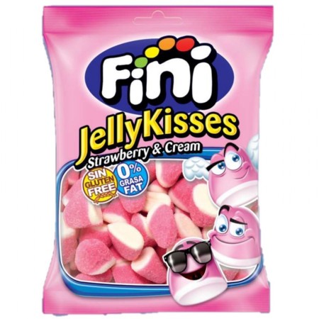 FINI KISS FRAGOLA ZUCCHERATA BUSTINA DA 90 GR. BUSTA SINGOLA