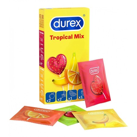 DUREX 6 PZ. TROPICAL MIX