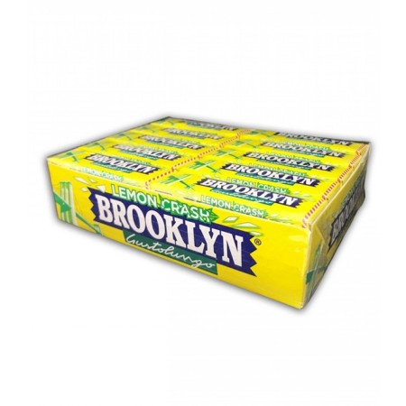 Brooklyn Chewing Gum Stick LEMON CRASH CONF.20 PEZZI