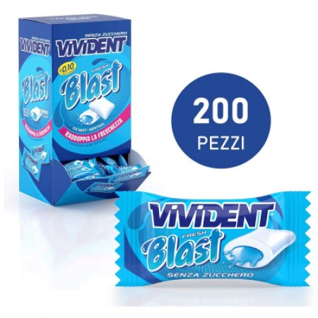 Vivident Fresh Blast Mono 200 pezzi