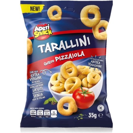 APERISNACK TARALLINO PIZZAIOLA 35GRX 20 PEZZI EXPO