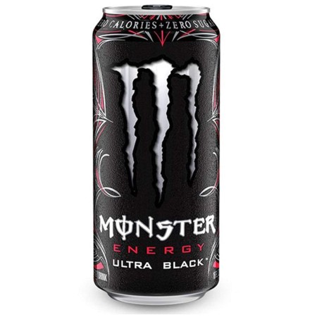 Monster Energy Ultra Black 500 ml x 12 pezzi