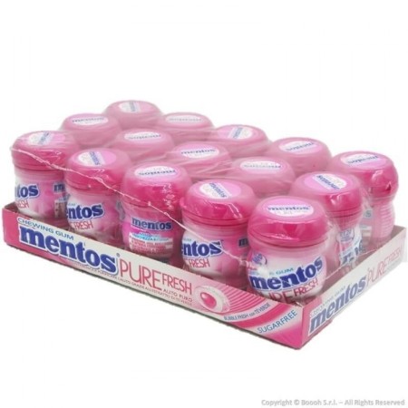 Mentos Pure Fresh pink nano 15 pezzi