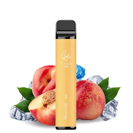 ELFBAR 1500 DISPOSABLE POD DEVICE - PEACH ICE 0MG