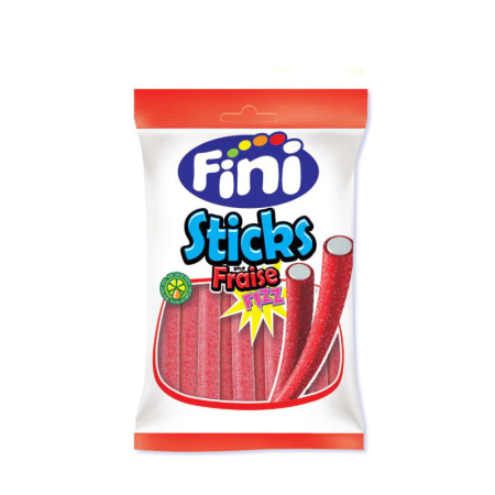 FINI STICKS FRAGOLA 165GR BUSTA SINGOLA -promo- scad. 01/25