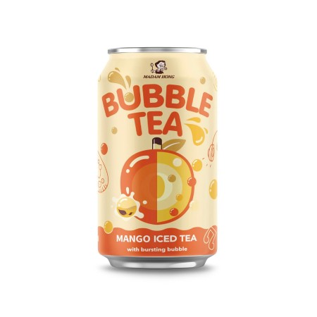 Madam Hong BUBBLE TEA gusto MANGO LATTINA SINGOLA JP