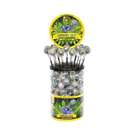 Multitrance Original - Lecca Lecca Cannabis Blueberry Haze 100 pezzi