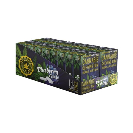 Multitrance Original - Cannabis Blueberry Haze Chewing Gum 20 pezzi