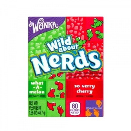 WONKA NERDS WATERMELON & CHERRY conf da 36 scatole