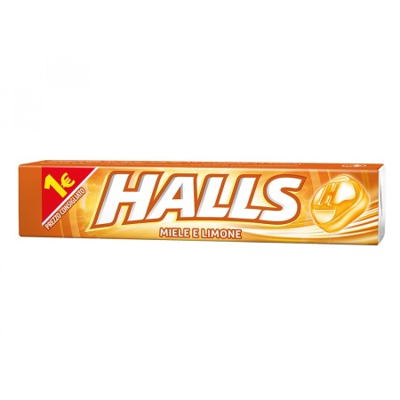 Halls Caramelle Miele-Limone Stick 20PZ