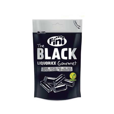 FINI THE BLACK LIQUORICE GOURMET 180GR BUSTA SINGOLA