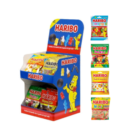 HARIBO EXPO DA BANCO  DA 40 BUSTINE