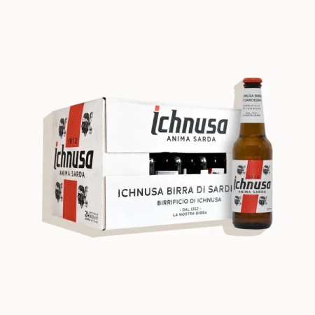 BIRRA ICHNUSA CONF. 33cl x 24 BOTTIGLIE