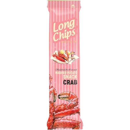 LONG CHIPS CRAB CONF. 75g x 20pz