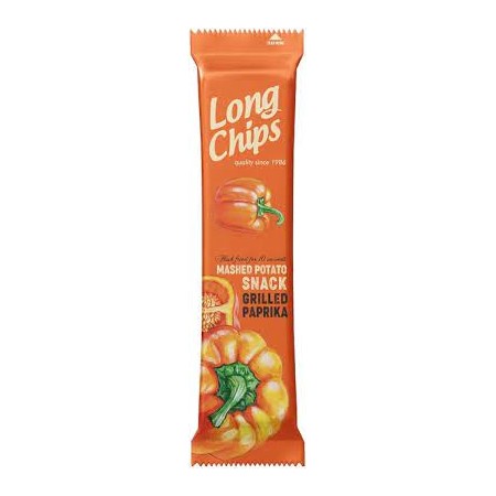 LONG CHIPS GRILLED PAPRIKA CONF. 75g x 20pz