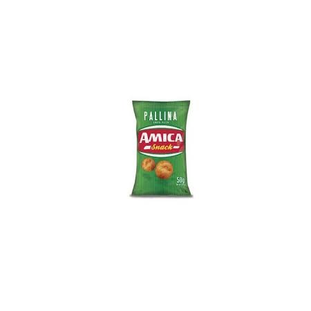 AMICA CHIPS - PATATINA PALLINA PIZZA CONF. 50g x 24 pz -promo- scad. 09/09/24