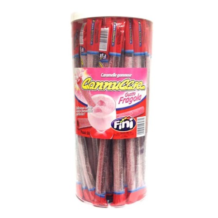 FINI CANNUCCE ALLA FRAGOLA FRIZZ. CONF. 28g x 50pz