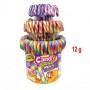 JOHNY BEE Candy Cane 12 gr Multicolor 100 PEZZI PER DISPLAY -331