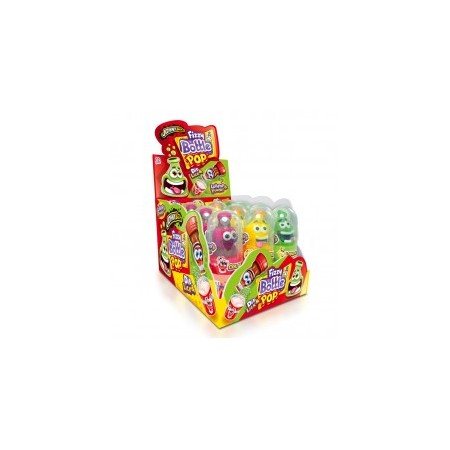 JOHNY BEE FIZZY BOTTLE POP 40G X 12 PEZZI - cod 327