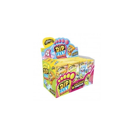 JOHNY BEE DIP FEET POP CANDY 9GX48 PEZZI - cod 459