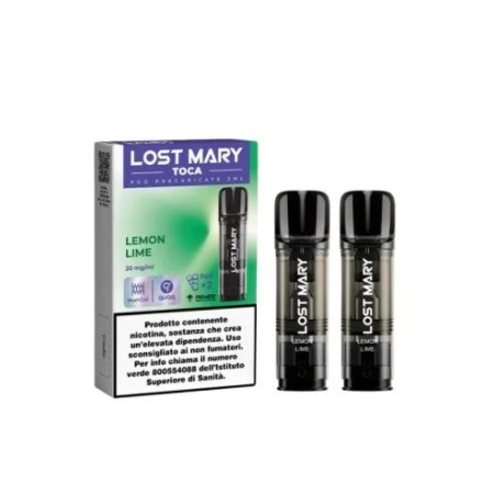 LOST MARY TOCA AIR -POD- LEMON LIME (2 PEZZI) 20 MG