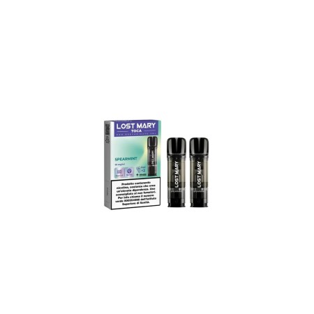 LOST MARY TOCA AIR -POD- SPEARMINT (2 PEZZI) 20 MG