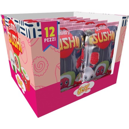 JOHNY BEE SUSHI GUMMY CONF. 12pz x 18g - cod. 601