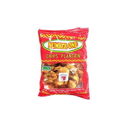 PLANTAIN CHIPS DOLCE 85gr X 20 Pezzi