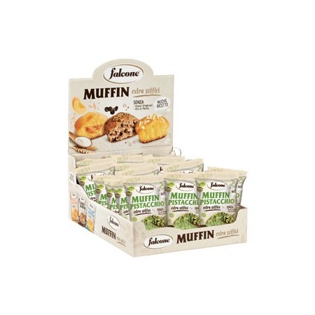 FALCONE MUFFIN PISTACCHIO 50GR X 30 PEZZI -promo- scad. 06/01/25