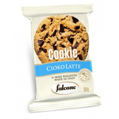 FALCONE COOKIES CIOKOLATTE (CARTONE DA 40 PZ X 50 GR)