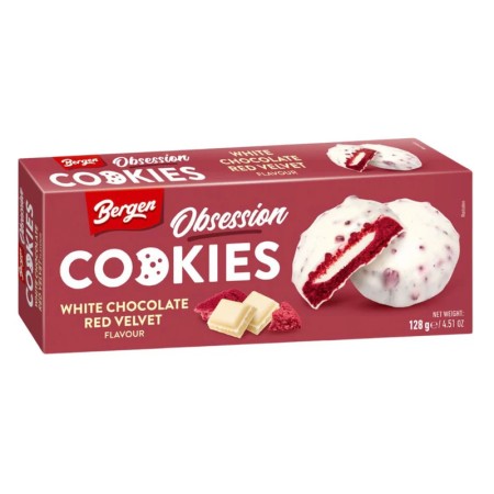 BERGEN OBSESSION RED VELVET COOKIES DA 128g