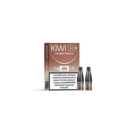 KIWI GO + POD - CARAMEL TOBACCO 20 (2 PEZZI)