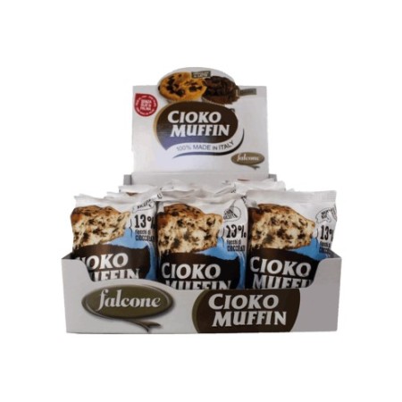 FALCONE MUFFIN CIOKO CON FIOCCHI DI CIOCCOLATO 50GR X 30 PEZZI