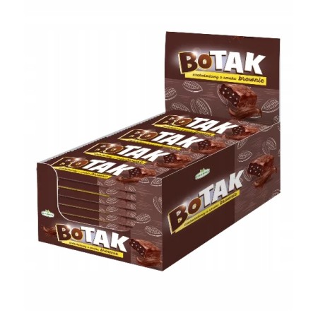 BOTAK BROWNIE E CIOCCOLATO AL LATTE 24PZ x 40GR