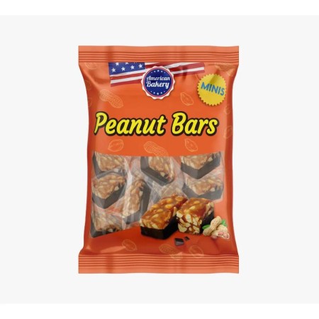 AMERICAN BAKERY PEANUT BARS 150 GR BUSTA SINGOLA