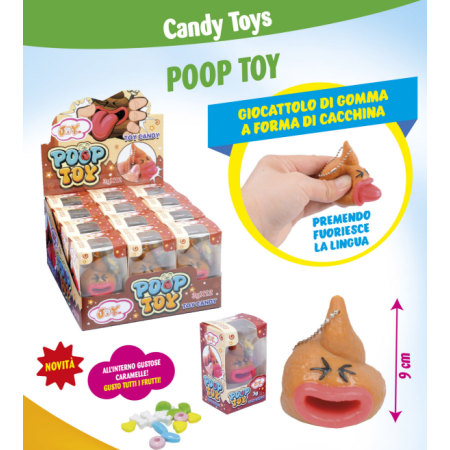 JOHNY BEE POOP TOY 3GR X 12 PZ -cod 636